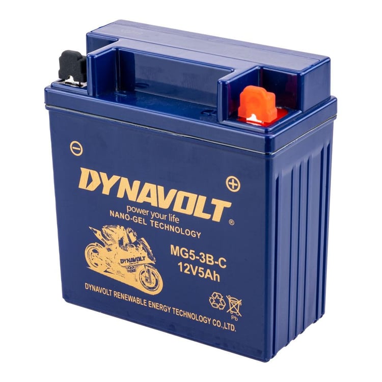 Dynavolt MG5-3B-C Nano-Gel Battery