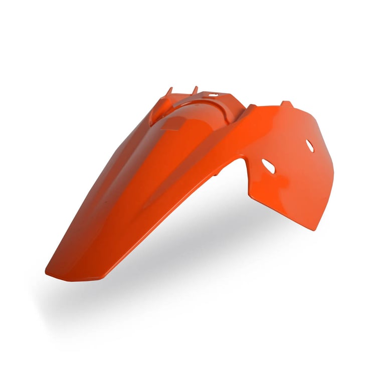 Polisport KTM SX/EXC Orange Rear Fender with Side Panels