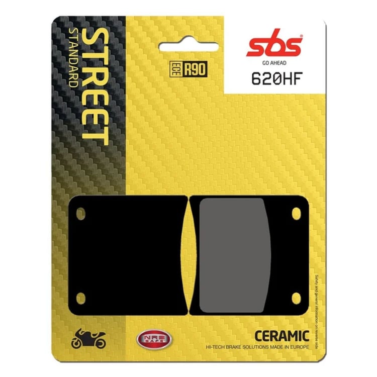 SBS Ceramic Front / Rear Brake Pads - 620HF