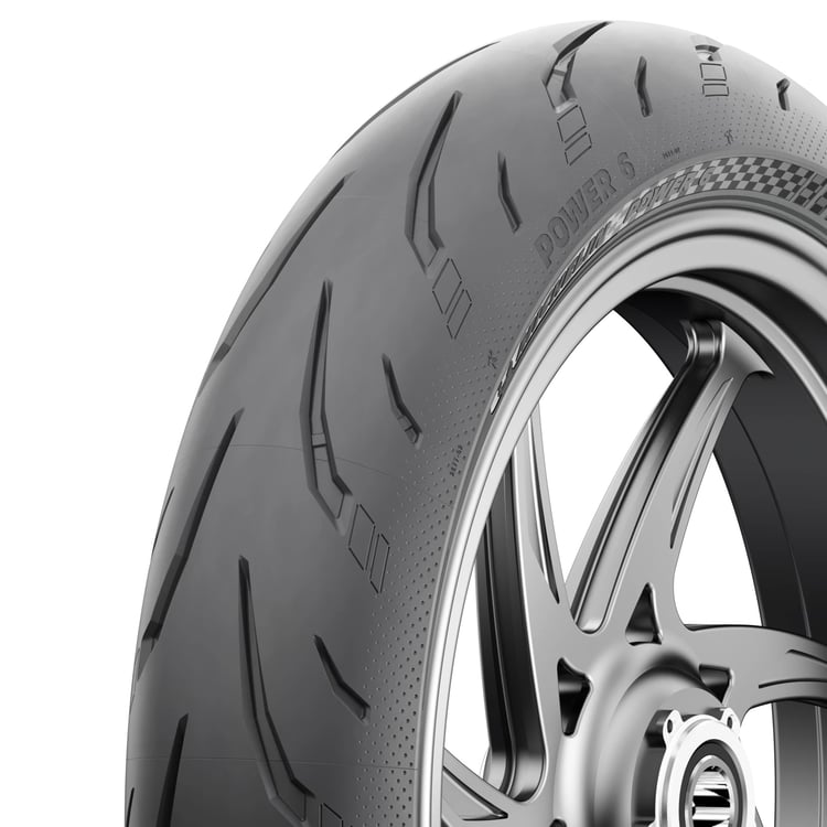 Michelin Power 6 120/70 ZR 17 (58W) Front Tyre