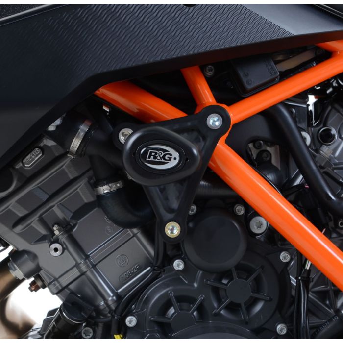 R&G KTM Superduke 1290 GT Black Aero Crash Protectors
