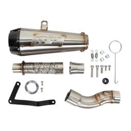 Two Bros Kawasaki ZX-636R 13-22 DB-PRO Stainless Steel Slip On Exhaust