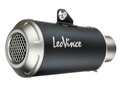 LeoVince LV-10 Honda Grom 17-20 Stainless Black Full System Exhaust