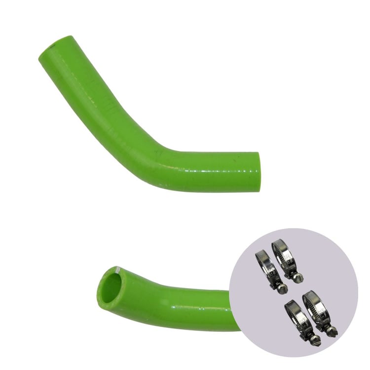 Eazi-Grip Kawasaki Ninja 650 ER-6 Green Silicone Hose and Clip Kit