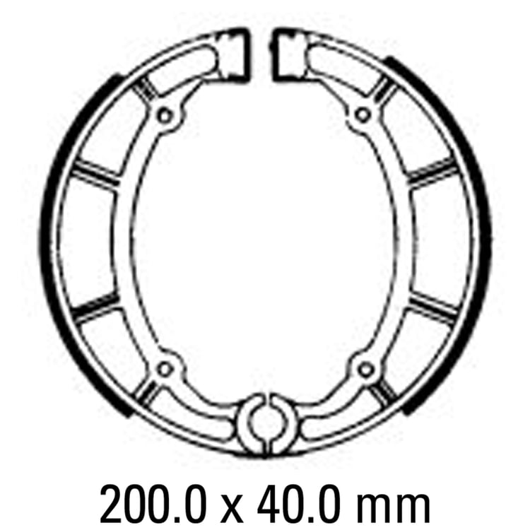 Ferodo FSB765 Brake Shoe Set