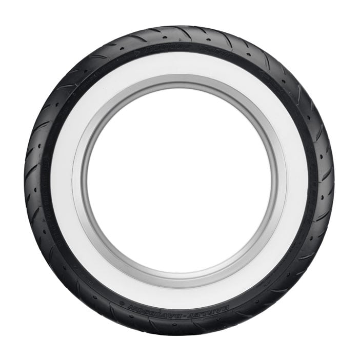 Dunlop D407 18065HB16 Bias Whitewall Rear Tyre