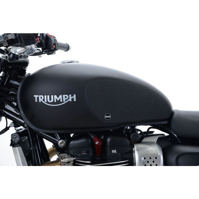 R&G Triumph Street Twin/Street Cup Black Tank Traction Grips