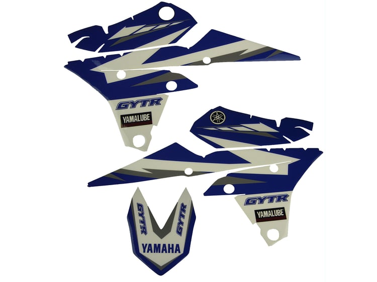Yamaha GYTR YZ450F/YZ250F Blue Graphic Set