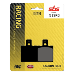 SBS Racing RQ Carbon Tech Rear Brake Pads - 519RQ