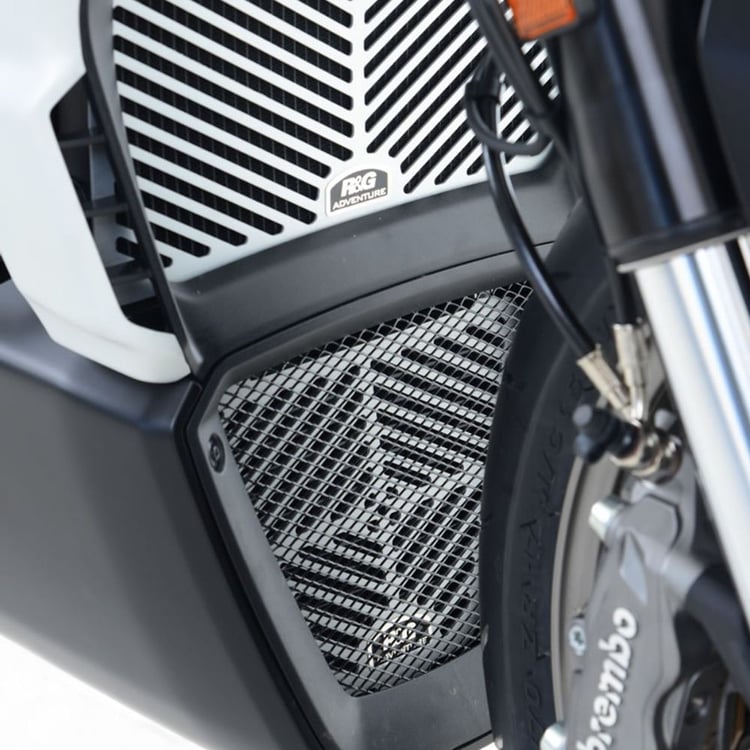 R&G Ducati XDiavel/S/Diavel 1260S Silver Oil Cooler Guard