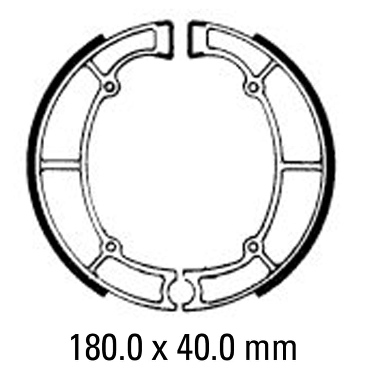 Ferodo FSB719 Brake Shoe Set