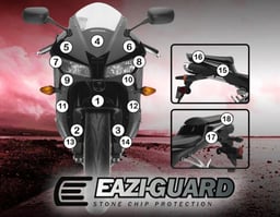 Eazi-Guard Honda CBR600RR 2013 - 2017 Gloss Paint Protection Film