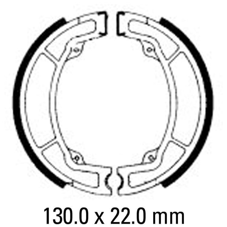 Ferodo FSB913 SLS Brake Shoe Set