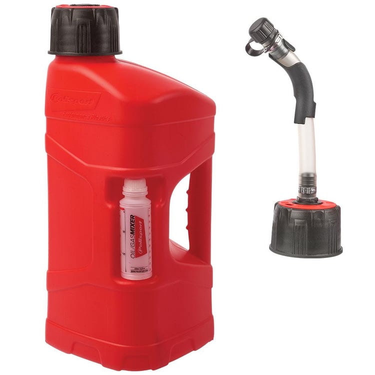 Polisport ProOctane 10 Liter Fuel Can With Hose