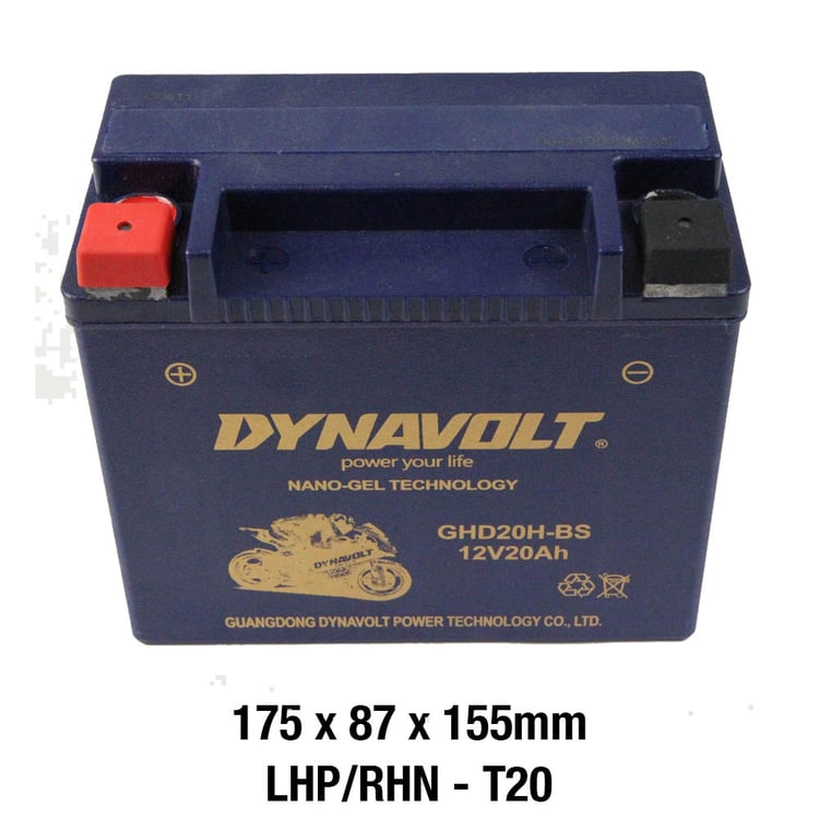 Dynavolt GHD20H-BS Nano-Gel Battery