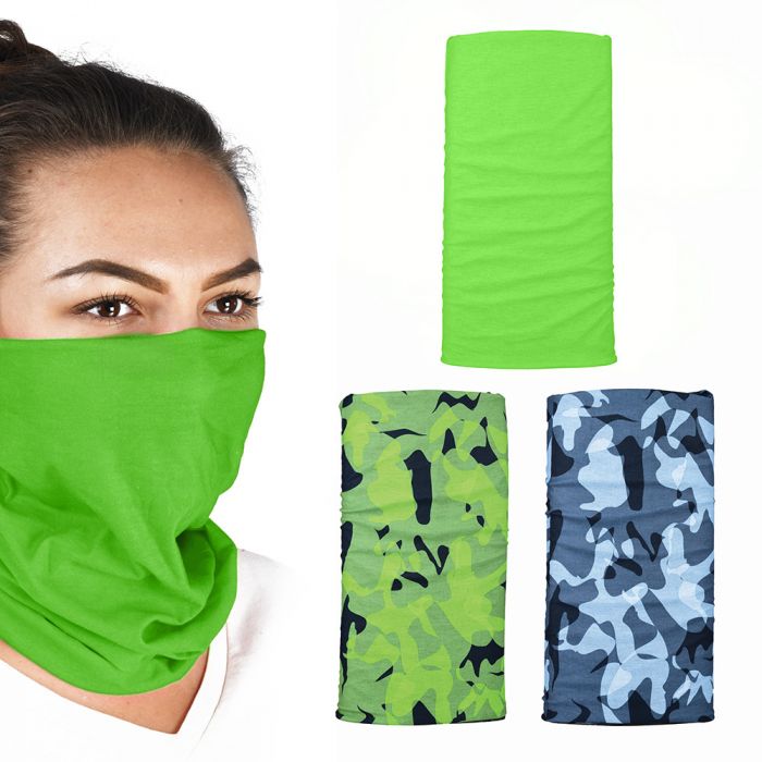 Oxford Comfy Havoc Green 3-Pack Neck Warmers