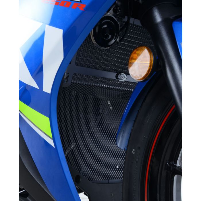 R&G Suzuki GSX250R DARK BLUE Radiator and Downpipe Guard