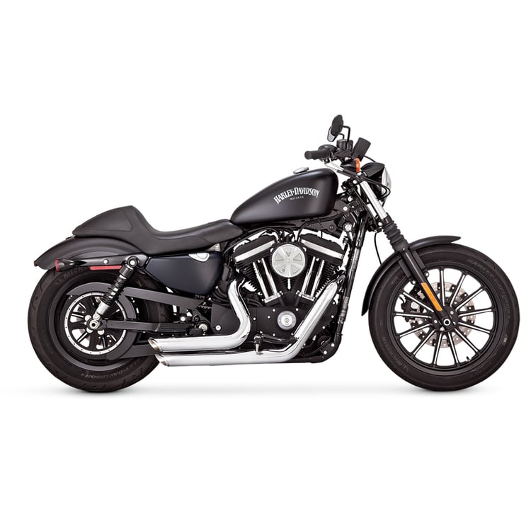 Vance & Hines Shortshots Staggered Sportster 14-20 Chrome Full Exhaust System