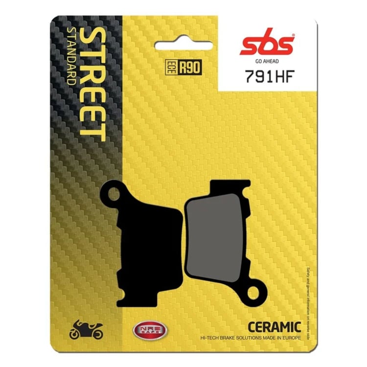 SBS Ceramic Front / Rear Brake Pads - 791HF