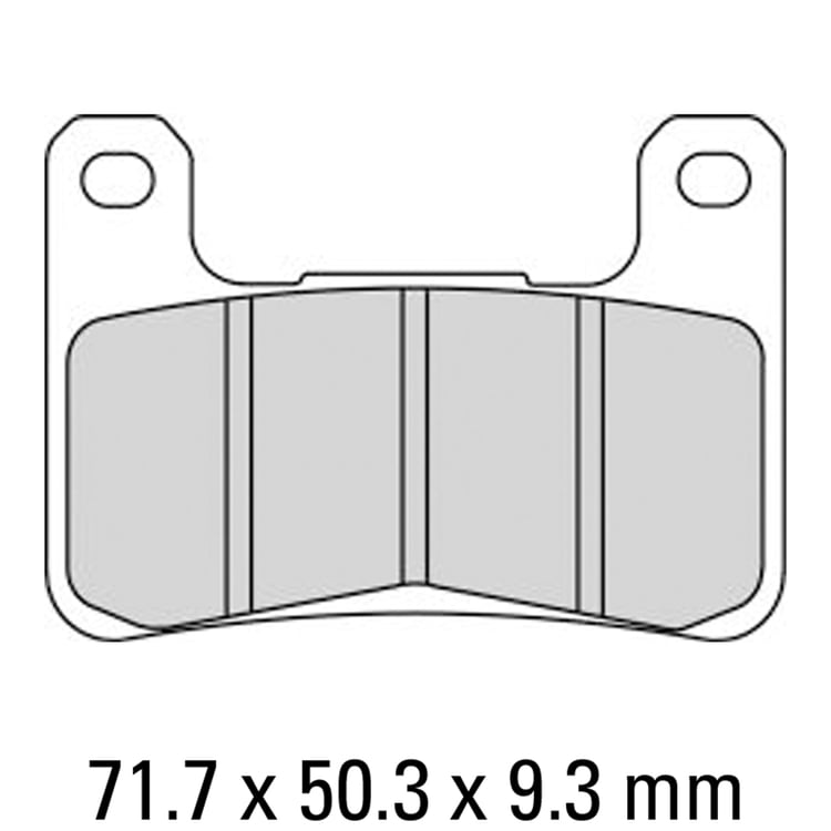 Ferodo FDB2204CP211 Carbon Race Brake Pads