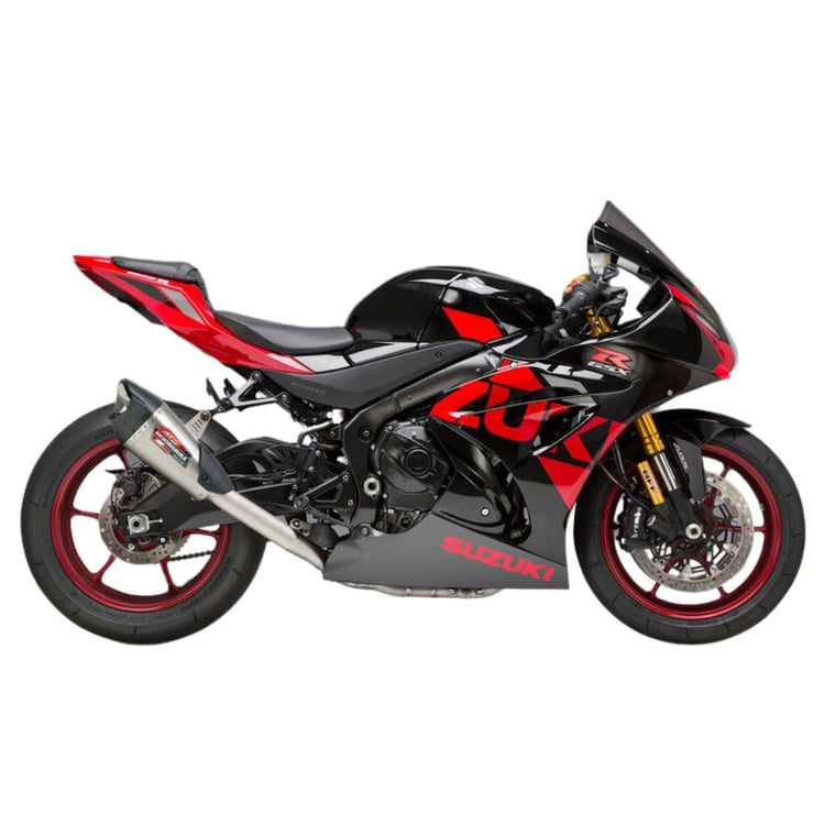 Yoshimura Race AT2 Suzuki GSX-R1000 17-23 Stainless Steel with Muffler Full Exhaust System