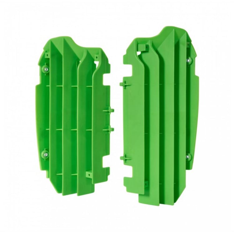 Polisport Kawasaki KX250F 13-16 Green Radiator Louvres