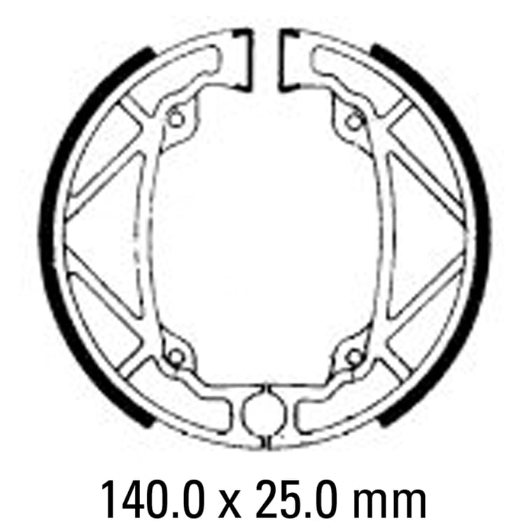 Ferodo FSB817 Brake Shoe Set