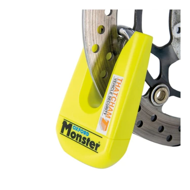 Oxford Monster Yellow Disc Lock