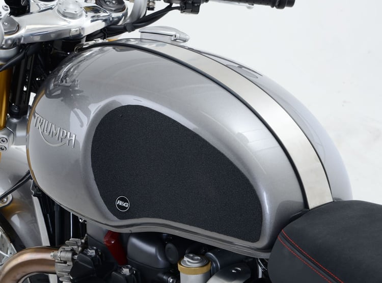 R&G Triumph Thruxton 1200 / R Black Tank Traction Grip