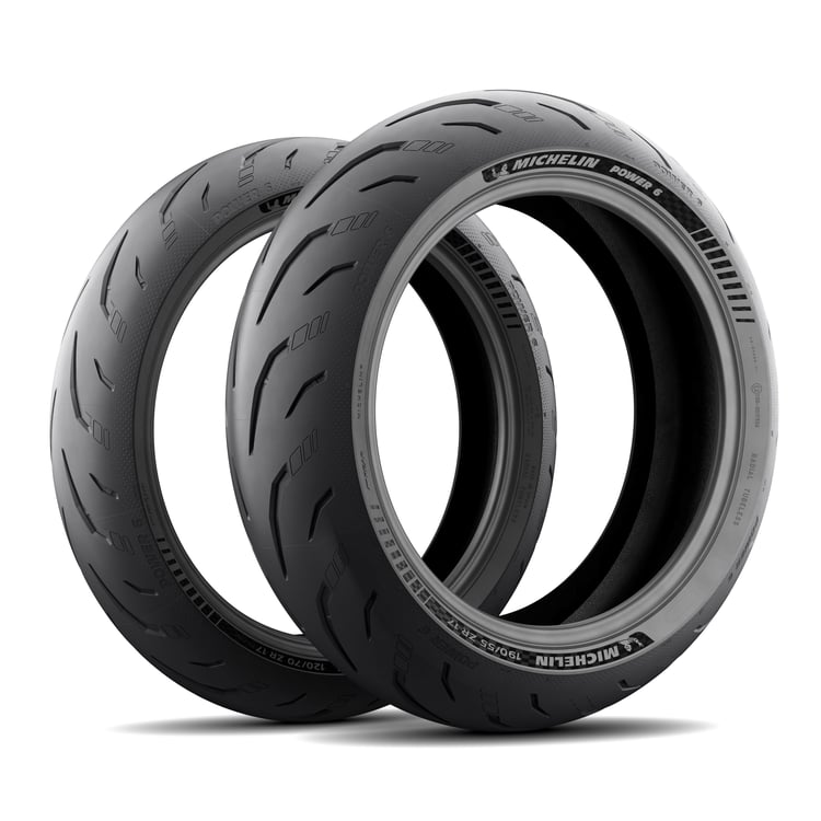 Michelin Power 6 190/55 ZR 17 (73W) Rear Tyre