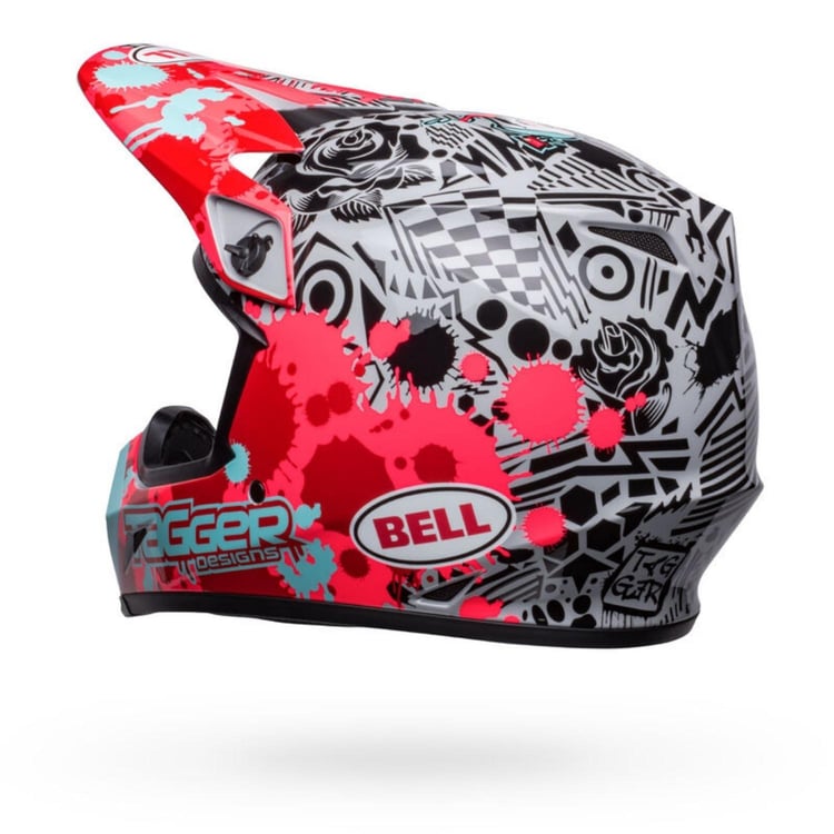 Bell MX-9 MIPS Tagger Splatter Helmet