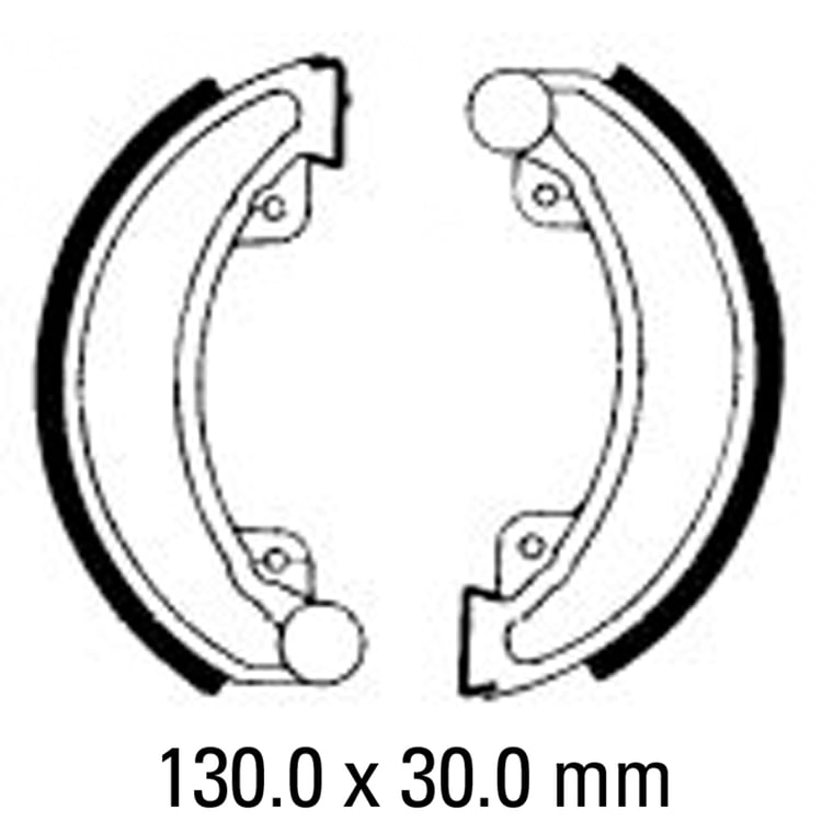 Ferodo FSB744 Brake Shoe Set