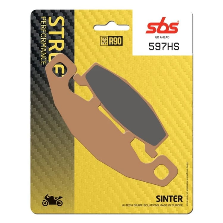 SBS Sintered Road Front Brake Pads - 597HS