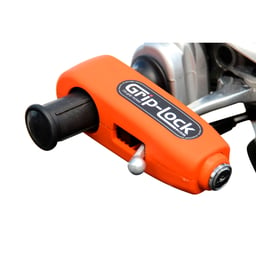 Grip Lock Orange Handle Bar Lock
