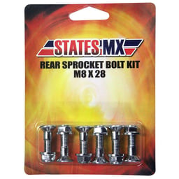 States MX M8x28 Sprocket Bolt Kit