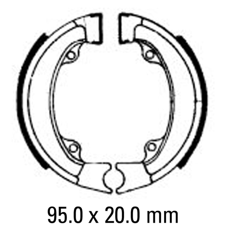 Ferodo FSB703 Brake Shoe Set