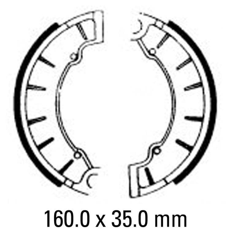 Ferodo FSB855 Brake Shoe Set