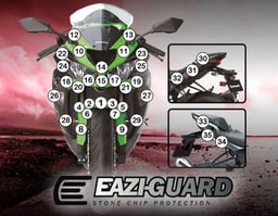 Eazi-Guard Kawasaki ZX-6R 2019 Gloss Paint Protection Film