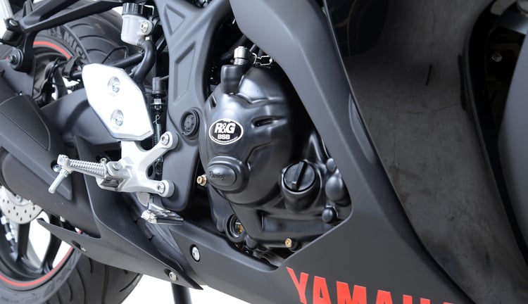 R&G Yamaha YZF-R25/R3 Black Engine Case Cover Race Kit (RHS or LHS)