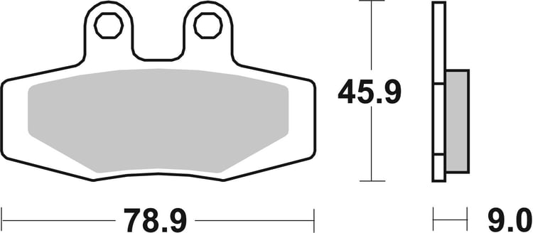 SBS Ceramic Front / Rear Brake Pads - 621HF