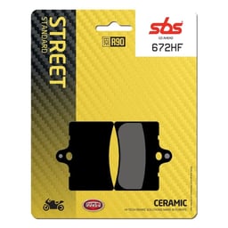 SBS Ceramic Front / Rear Brake Pads - 672HF