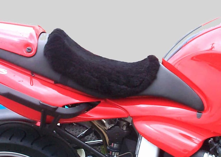 Australian sheepskin deals motorcycle seat cover