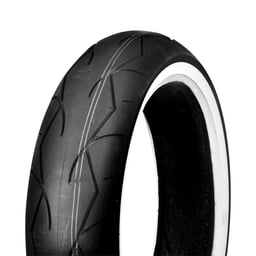 Vee Rubber VRM302 White Wall F 120/70b21 62h Tubeless Tyre