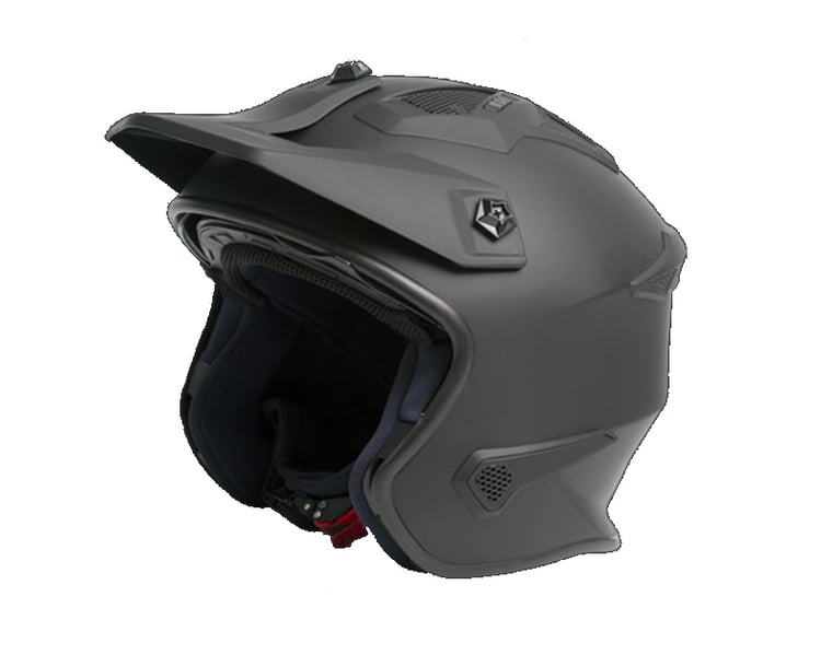 RXT Warrior Street Fighter Matte Black Helmet