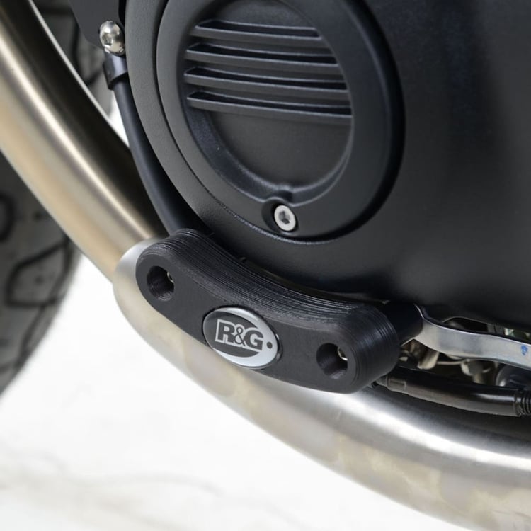 R&G Triumph Street Twin/Thruxton 1200R/Speed Twin 1200 19-21 Left Hand Side Black Engine Case Slider