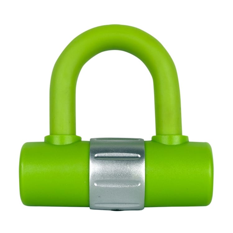 Lok-Up Fluro/Green Heavy Duty U-Lock