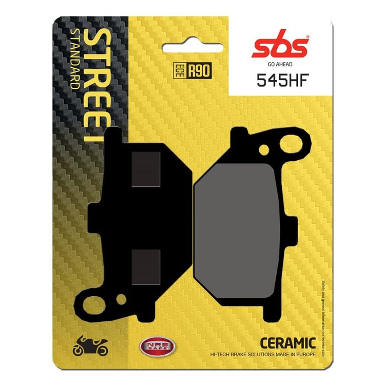 SBS Ceramic Front / Rear Brake Pads - 545HF