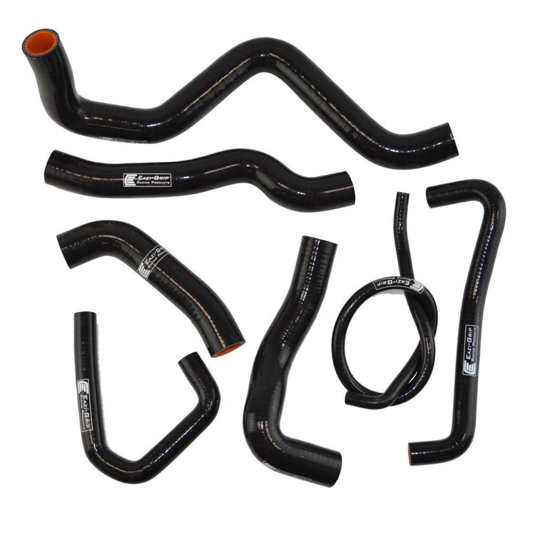 Eazi-Grip Kawasaki ZX-6R Black Silicone Hose Kit