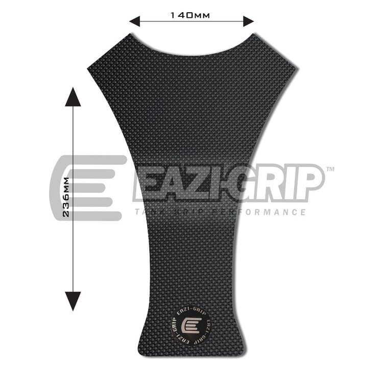 Eazi-Grip PRO Centre B 140mm x 236mm Black Tank Pad