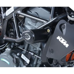 R&G KTM 125/200/250/390 Duke Black Aero Crash Protectors